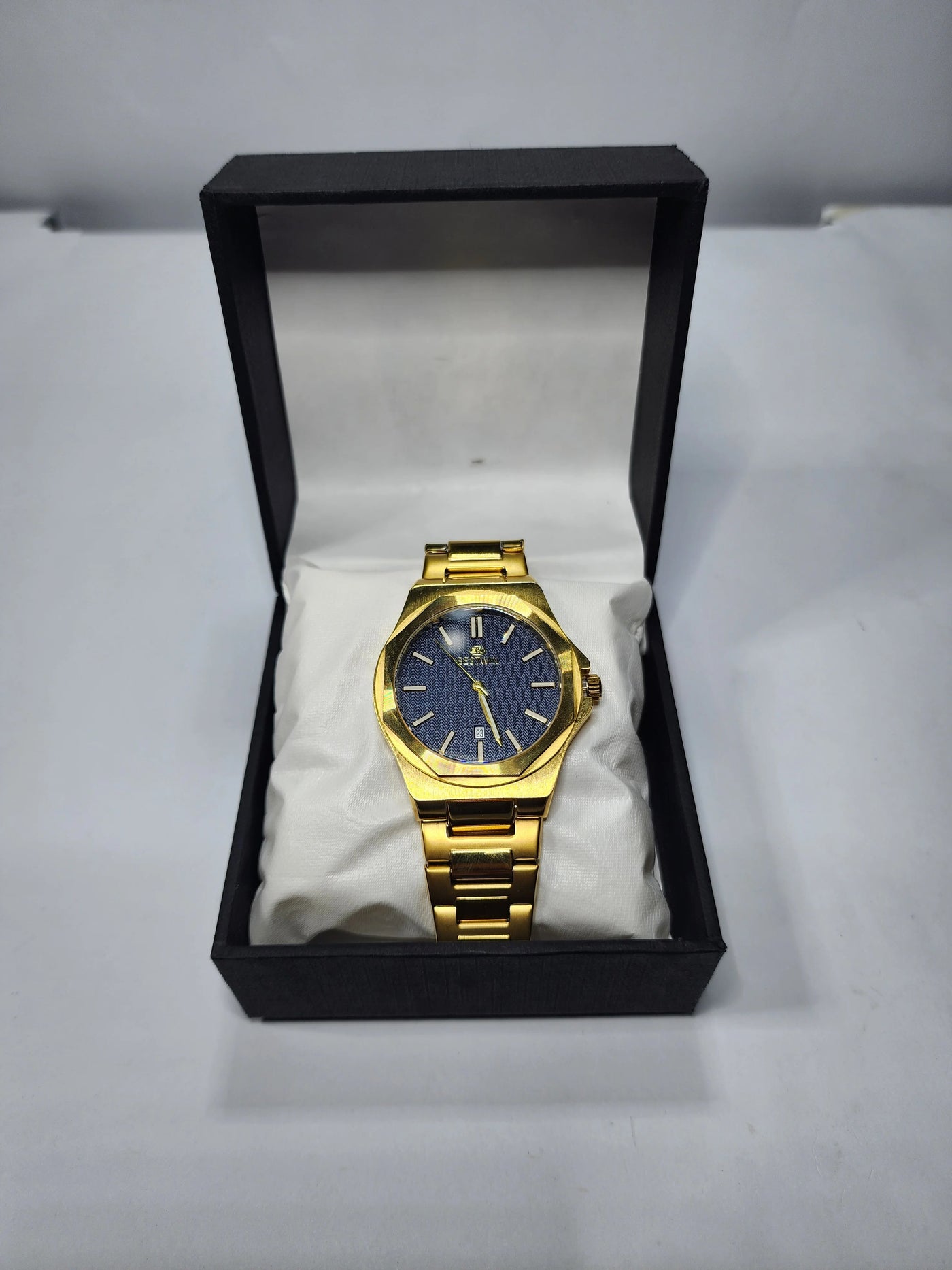 Best Win Golden Classic Blue Dial