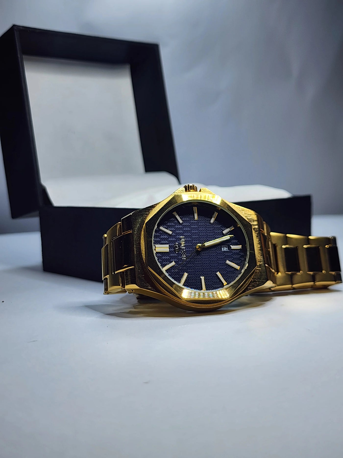 Best Win Golden Classic Blue Dial