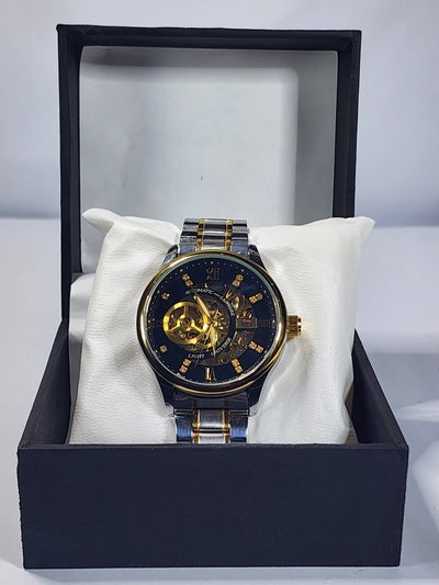 Automatic Sapphire Skeleton black dial