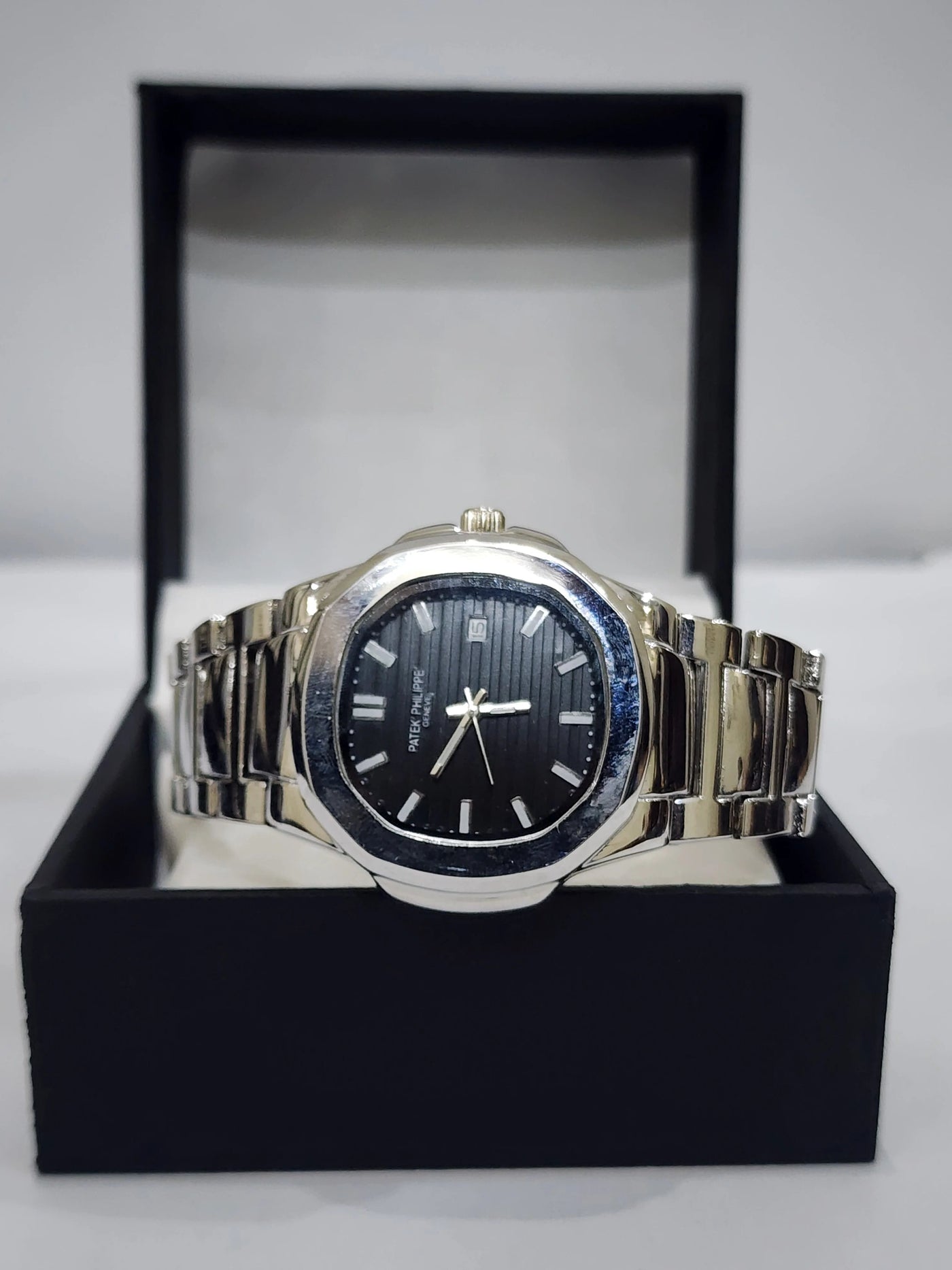 Patek Philipphe Nautilus Black Dial