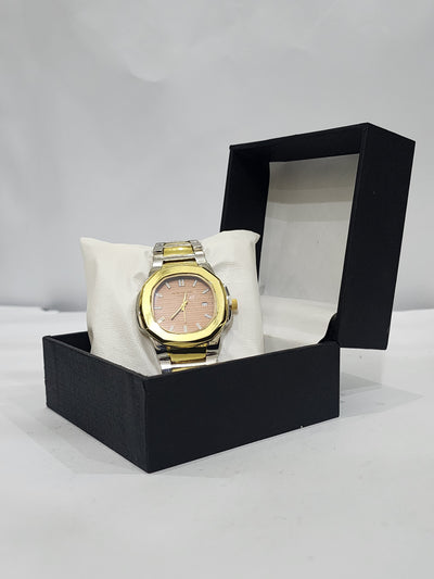 Patek Philliphe Nautilus two tone White Dial