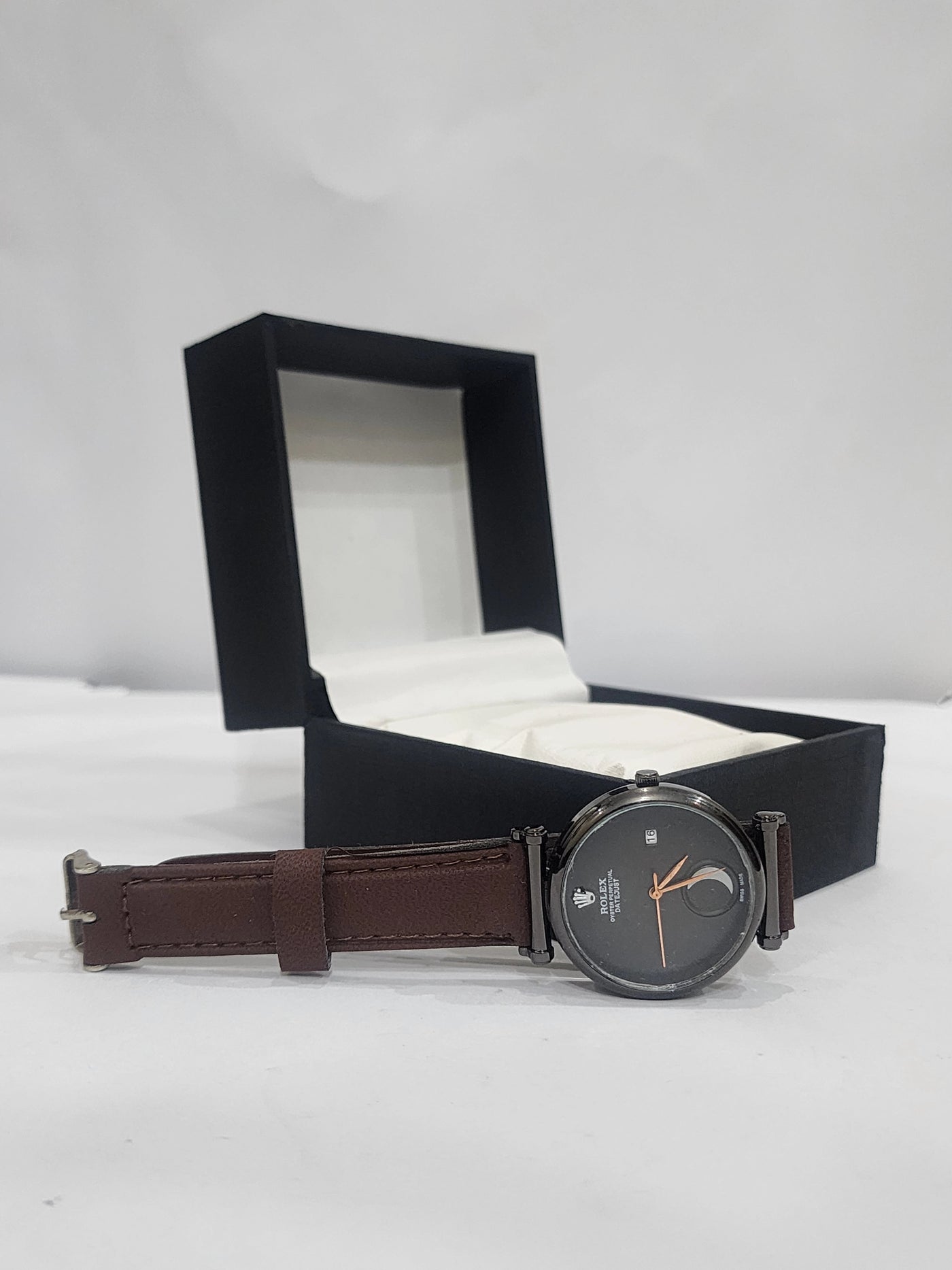 Rolex Strap Black Dial