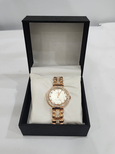 Rolex Rose Gold White Dial