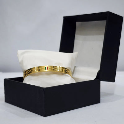 Black Steel Bangle