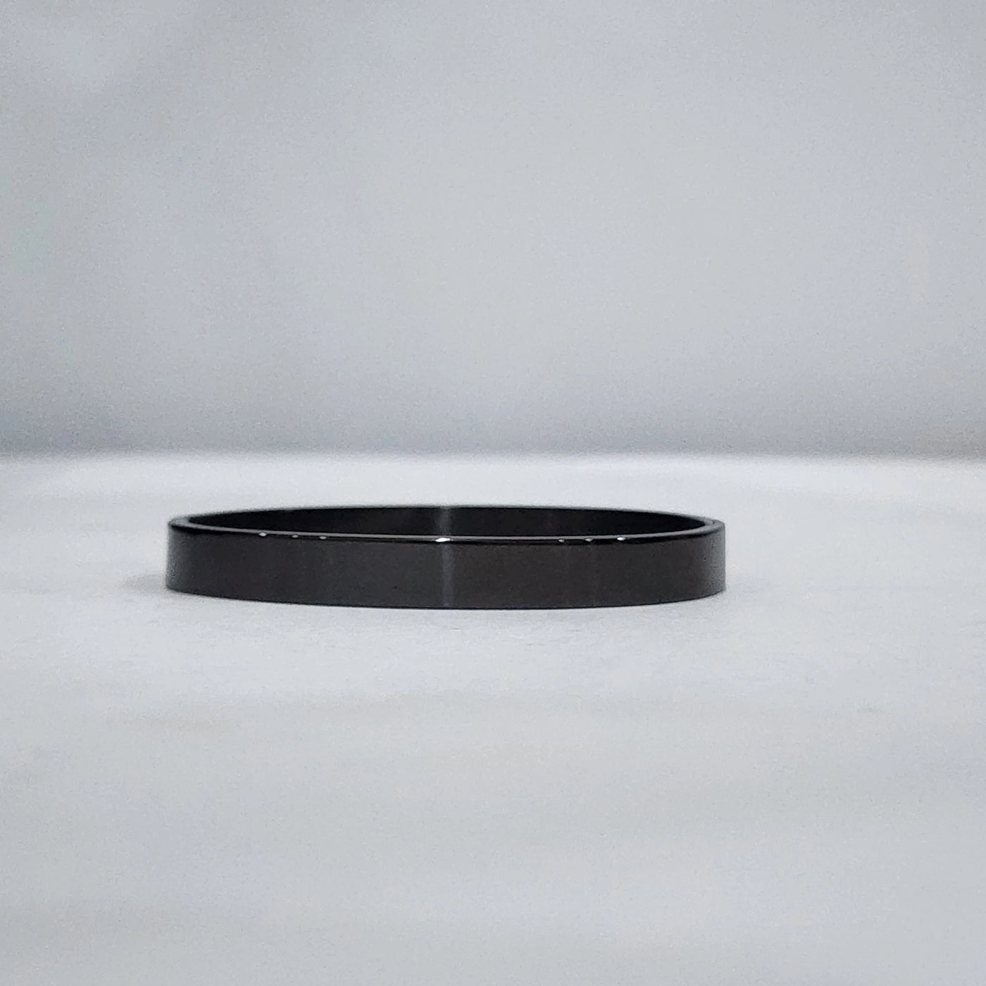 Black Steel Bangle